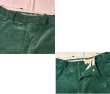 画像3: ビンテージ【ラルフローレン】POLO RALPH LAUREN【FINE TAILORING】【緑】【コーデュロイパンツ】【36×34】  (3)