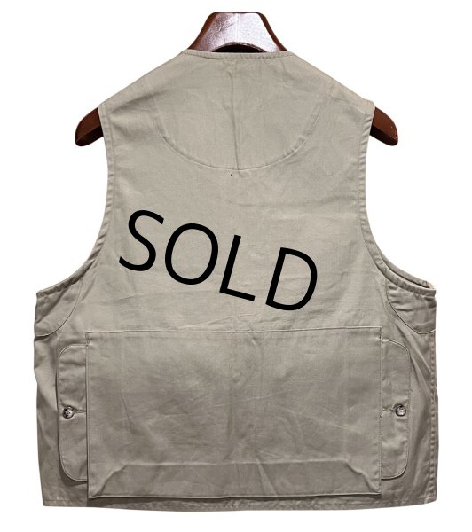 画像3: 90's【USA製】【ビンテージ】【Willis&Geiger】ウイリスアンドガイガー【コットン】【ハンティングベスト】【サイズM】  (3)