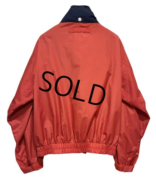 画像3: 80’s〜【ビンテージ】【Willis＆Giger】【ウィリス＆ガイガー】赤ｘ紺【ナイロンジャケット】サイズL  (3)