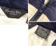 画像2: 程度良好!!【Christian Dior MONSIEUR】クリスチャンディオール【紺ｘ白ｘ生成りｘエンジｘ緑】【コットンブルゾン】【サイズＬ】  (2)