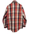 画像3: 80's【USA製】【ビンテージ】 【FROSTPROOF】【フロストプルーフ】【赤ｘ紺ｘ白】チェック ネルシャツ　サイズL-TALL  (3)