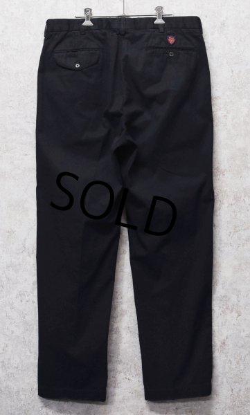 画像5:  ビンテージ【POLO GOLF】ポロゴルフ【ラルフローレン】POLO RALPH LAUREN 【FAIRWAY PANT】【黒】【２タック】【コットンパンツ】【36X32】  (5)