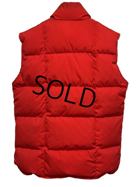 画像4: 〜80's USA製【ビンテージ】【Eddie Bauer】【エディーバウアー】【赤】ブリザードマスターベスト 【ダウンベスト】【サイズS】  (4)