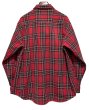 画像3: ビンテージ【FALCON BAY】ファルコンベイ【赤チェック】ヘビーネルシャツ【シャツ】  (3)