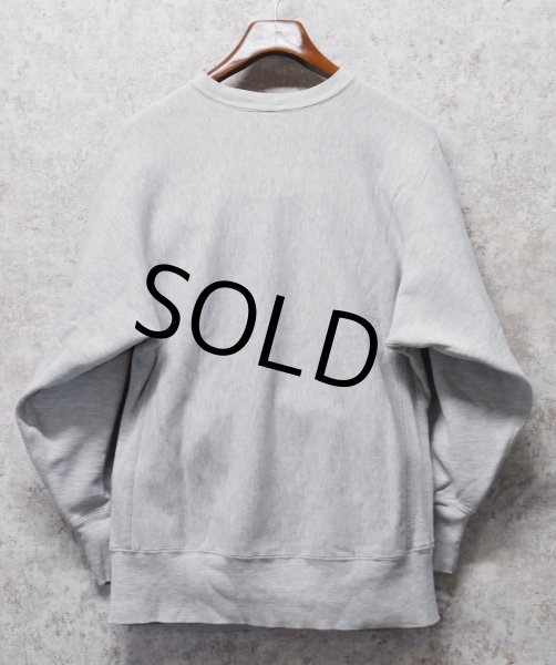 画像3: 90’s【USA製】ビンテージ【Champion】【チャンピオン】【リバースウィーブ】ILLINOIS【イリノイ大学】【カレッジスウェット】【グレー】【サイズXL】  (3)