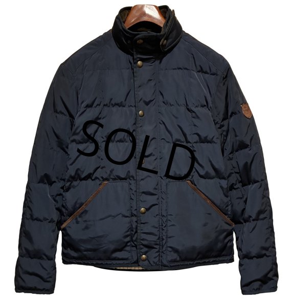 画像1:  ビンテージ【ラルフローレン】【Ralph Lauren】【紺】【ダウンジャケット】【サイズM】  (1)