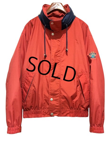 画像1: 80’s〜【ビンテージ】【Willis＆Giger】【ウィリス＆ガイガー】赤ｘ紺【ナイロンジャケット】サイズL  (1)