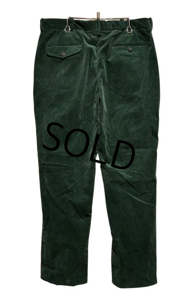 画像6: ビンテージ【ラルフローレン】POLO RALPH LAUREN【FINE TAILORING】【緑】【コーデュロイパンツ】【36×34】  (6)