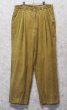 画像3: 90's~【ビンテージ】【Saks Fifth Avenue】サックス・フィフス・アベニュー【ライトブラウン】【コーデュロイパンツ】スラックス【W32】  (3)