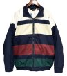 画像1: 程度良好!!【Christian Dior MONSIEUR】クリスチャンディオール【紺ｘ白ｘ生成りｘエンジｘ緑】【コットンブルゾン】【サイズＬ】  (1)