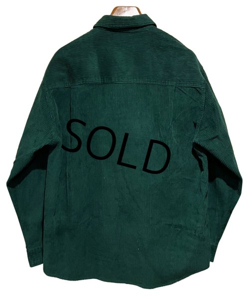 画像3: デッドストック【新品未使用】【Aeropostale】【緑】【コーデュロイ】【シャツジャケット】【サイズＭ】  (3)