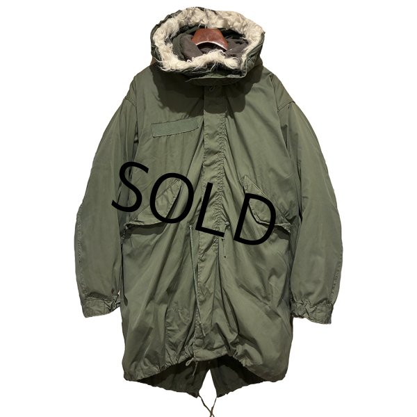 画像1: 【70's】【U.S.ARMY】【米軍実物】【M-65】【モッズパーカー】【フィールドパーカー】【フルセット】【フィッシュテイルパーカー】【M-R】  (1)