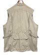 画像3: 90's【ビンテージ】【Eddie Baue】【エディーバウアー】【タンカラー】 サファリベスト【ハンティングベスト】【サイズＬ】  (3)