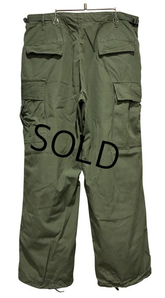 画像5: 【60's】【米軍実物】【ビンテージ】 【U.S.ARMY】ノンリップ【ジャングルファティーグパンツ】【L-Short】  (5)
