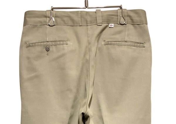 画像4: 【ビンテージ】ディッキーズ【Dickies】【ベージュ】【裏地付き】【ワークパンツ】【31×30】  (4)