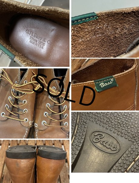 画像2: 【USA製】【G.H.BASS&Co.】ジーエイチバス【ブラウン】チャッカ【モカシンシューズ】【サイズ 10R】【28cm程度】  (2)