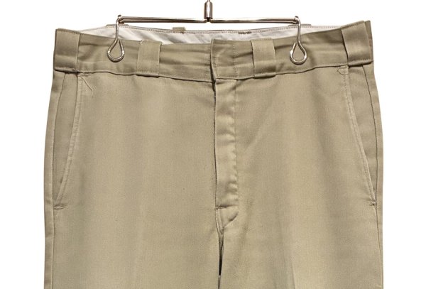 画像3: 【ビンテージ】ディッキーズ【Dickies】【ベージュ】【裏地付き】【ワークパンツ】【31×30】  (3)