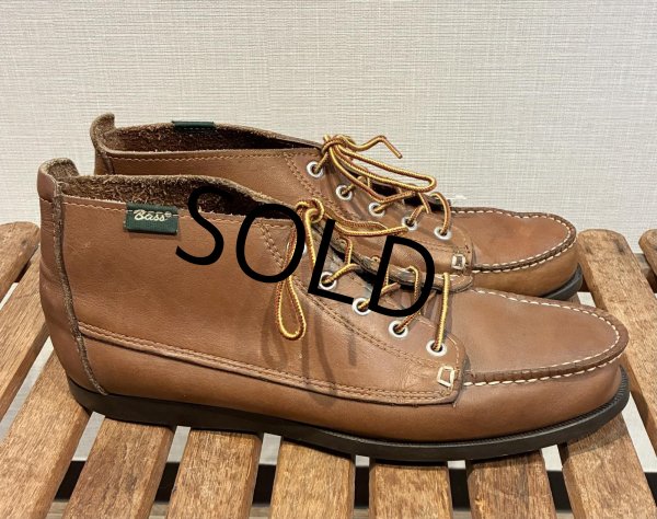 画像3: 【USA製】【G.H.BASS&Co.】ジーエイチバス【ブラウン】チャッカ【モカシンシューズ】【サイズ 10R】【28cm程度】  (3)