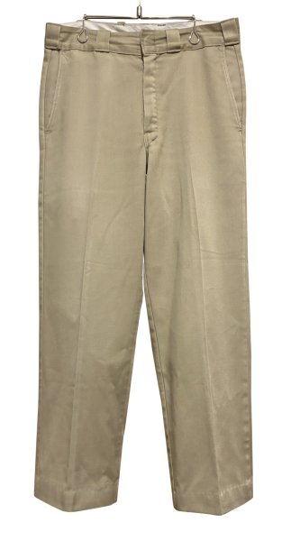 画像1: 【ビンテージ】ディッキーズ【Dickies】【ベージュ】【裏地付き】【ワークパンツ】【31×30】  (1)
