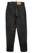 画像5:  90’ｓ【ビンテージ】【USA製】【LEVI'S】【リーバイス】560 ブラック 黒【テーパード】【デニムパンツ】【33Ｘ36】  (5)