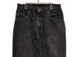 画像3:  90’ｓ【ビンテージ】【USA製】【LEVI'S】【リーバイス】560 ブラック 黒【テーパード】【デニムパンツ】【33Ｘ36】  (3)