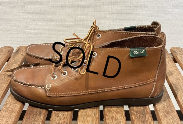 画像5: 【USA製】【G.H.BASS&Co.】ジーエイチバス【ブラウン】チャッカ【モカシンシューズ】【サイズ 10R】【28cm程度】  (5)