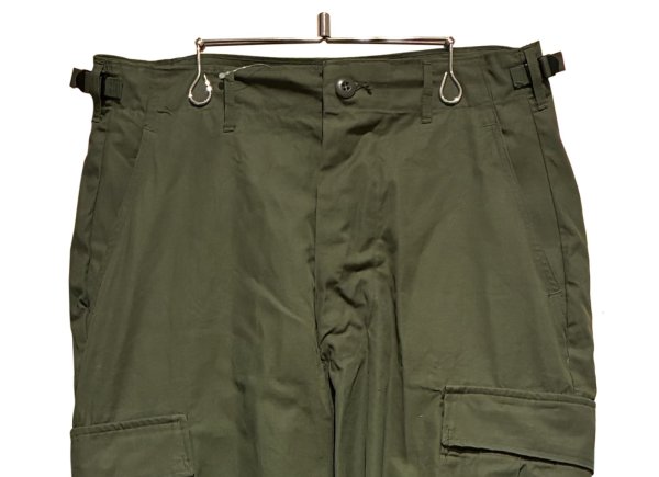 画像3: 程度良好!!【60's】【米軍実物】【ビンテージ】 【U.S.ARMY】ノンリップ【ジャングルファティーグパンツ】【M-Long】  (3)