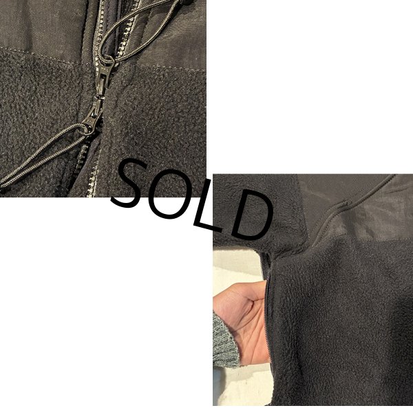 画像3: 米軍実物 U.S.ARMY【ECWCS】 Gen2 level3【ポーラテック】黒 300フリースジャケット【サイズＬ】  (3)