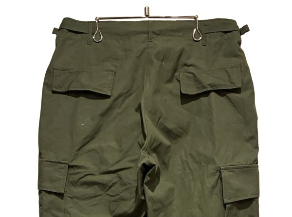 画像4: 程度良好!!【60's】【米軍実物】【ビンテージ】 【U.S.ARMY】ノンリップ【ジャングルファティーグパンツ】【M-Long】  (4)