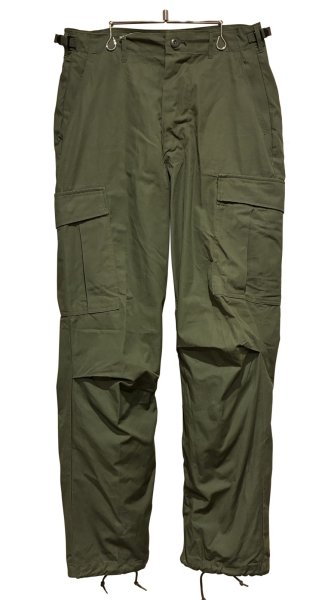 画像1: 程度良好!!【60's】【米軍実物】【ビンテージ】 【U.S.ARMY】ノンリップ【ジャングルファティーグパンツ】【M-Long】  (1)