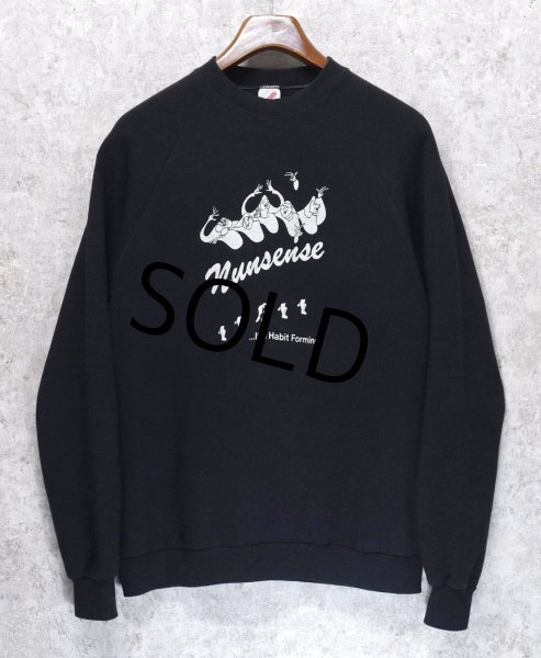 画像3: 【USA製】【ビンテージ】【JERZEES】ジャージーズ【黒】Nansense【スウェット】【サイズXL】  (3)