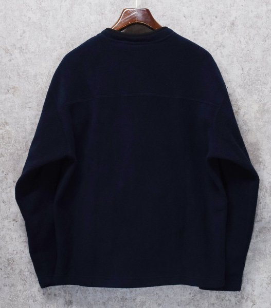 画像3: ビンテージ【オールドギャップ】【GAP】紺【Vネック】【フリース】【プルオーバー】【サイズXL】  (3)