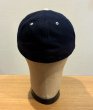 画像5: 90’ｓ【ビンテージ】程度良好!! 90'sEbbets Field Flannels 【サンフランシスコ】【紺ｘツバ裏緑】ウールキャップ【ベースボールキャップ】【サイズ7 1/4】  (5)