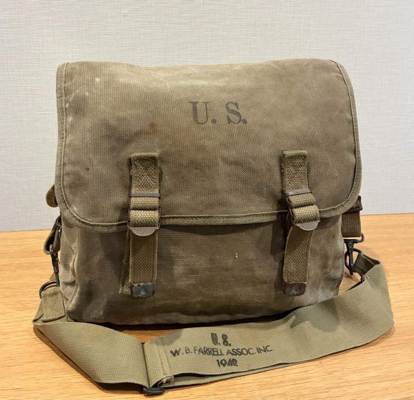 40's【ビンテージ】ww2【米軍実物】 U.S.ARMY【ショルダーバッグ