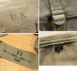 画像2: 40's【ビンテージ】ww2【米軍実物】 U.S.ARMY【ショルダーバッグ】【ミュゼットバッグ】   (2)