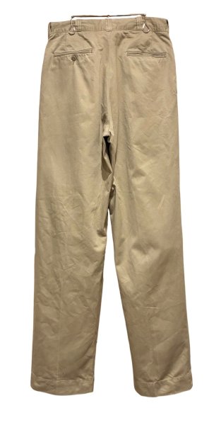 画像3: 【60's】【ビンテージ】U.S.ARMY【米軍実物】【チノパンツ】【チノパン】【32×33】  (3)