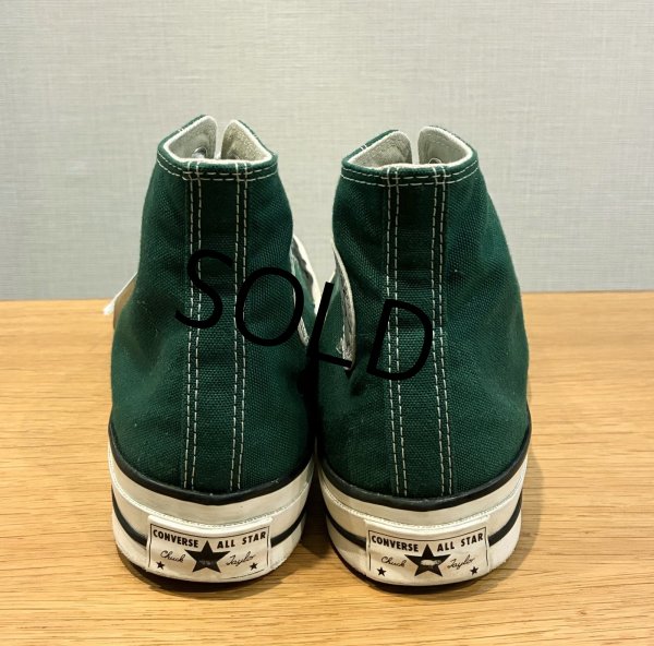 画像4: ビンテージ【コンバース】CONVERSE【ALL STAR】チャックテイラー CT70【緑】【ハイカット】【US 6 1/2(25ｃｍ)】  (4)