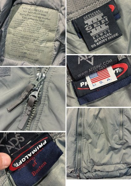 画像2: 【米軍実物】【ECWCS】【GENIII】【レベル7】【プリマロフトジャケット】【XS-R】  (2)