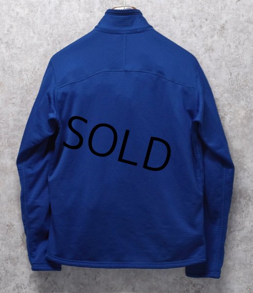 画像3: ビンテージ【パタゴニア】patagonia【青】【R1フリース】【フリースプルオーバー】ジャケット【サイズM】  (3)