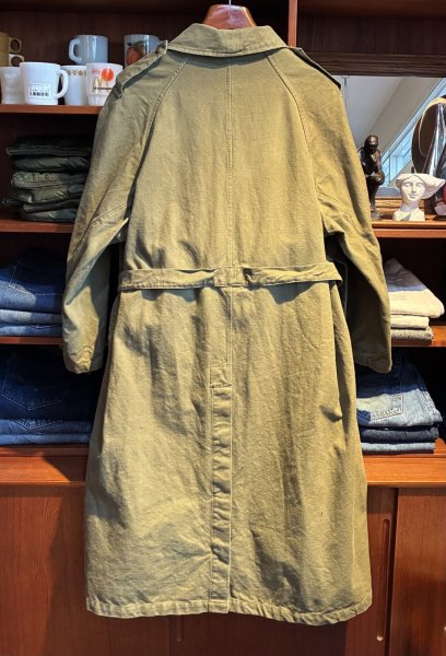 画像3: 50's~【ビンテージ】【フランス軍】フレンチアーミー【オリーブ】【モーターサイクルコート】【サイズ１】  (3)