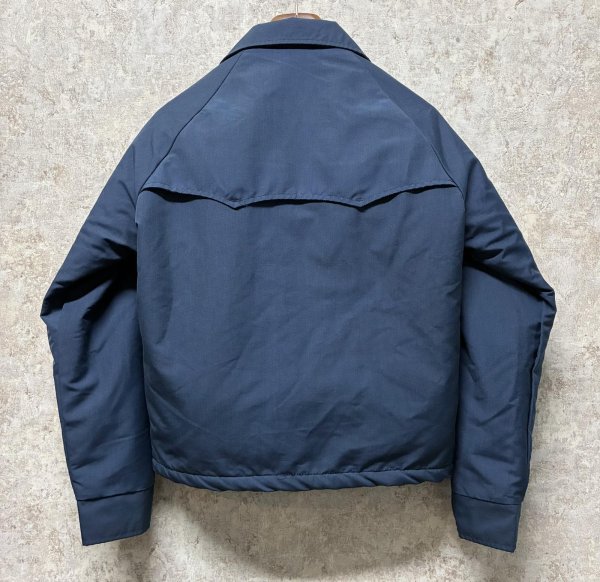 画像4: ほぼ未使用!! 90's【USA製】ビンテージ【スポーツマスター】 【SPORTSMASTER】【紺】裏ボア【ジップアップブルゾン】ジャケット【サイズS】  (4)