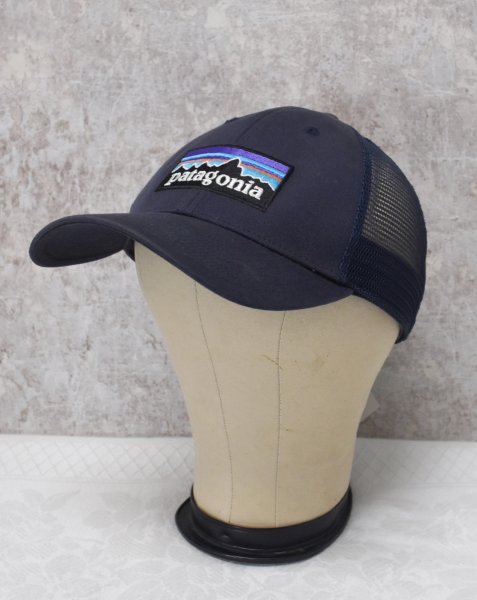 画像3: 【ビンテージ】patagonia【パタゴニア】【紺地】ロゴキャップ【BBキャップ】【メッシュキャップ】サイズフリー  (3)