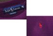 画像2: USA製【ラルフローレン】POLO RALPH LAUREN【紫】【クルーネックスウェット】【サイズXL】   (2)