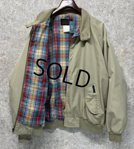画像3: 90's【ビンテージ】【エディーバウアー】【Eddie Bauer】【ベージュｘ裏地マドラスチェック】スウィングトップ【サイズＸＬ程度】  (3)