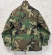 画像3: 【デッドストック】80's【M-65】【米軍実物】ウッドランドカモ【迷彩】【フィールドジャケット】【S-Short】  (3)