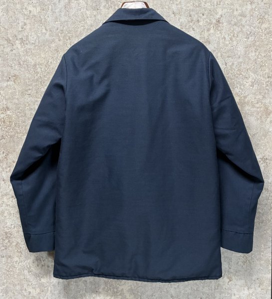 画像3: 90’s USA製【ビンテージ】【CLAYTON】クレイトン【紺】【キルティング裏地】【ワークジャケット】【US40】  (3)