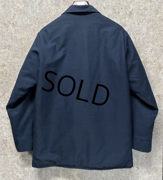 画像3: 90’s USA製【ビンテージ】【CLAYTON】クレイトン【紺】【キルティング裏地】【ワークジャケット】【US40】  (3)