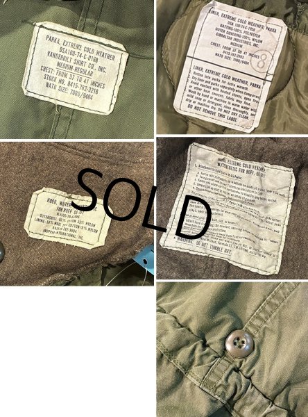 画像2: 【70's】【U.S.ARMY】【米軍実物】【M-65】【モッズパーカー】【フィールドパーカー】【フルセット】【フィッシュテイルパーカー】【M-R】  (2)