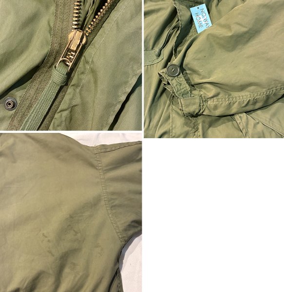 画像3: 【70's】【U.S.ARMY】【米軍実物】【M-65】【モッズパーカー】【フィールドパーカー】【フルセット】【フィッシュテイルパーカー】【M-R】  (3)