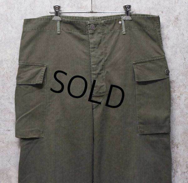 画像4: 【40s】【ビンテージ】米軍実物【U.S.ARMY】【M-43】【HBTパンツ】【フィールドパンツ】【38ｘ33】  (4)